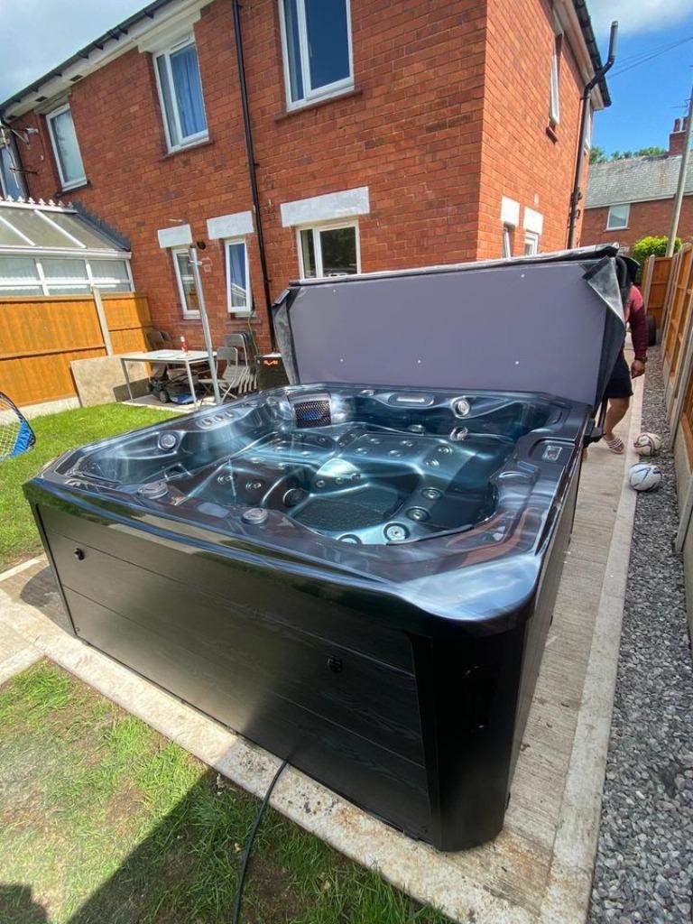 Korting - €3899 ✅promo 💥Jacuzzi 5 plaatsen unieke massage, Tuin en Terras, Ophalen, Nieuw