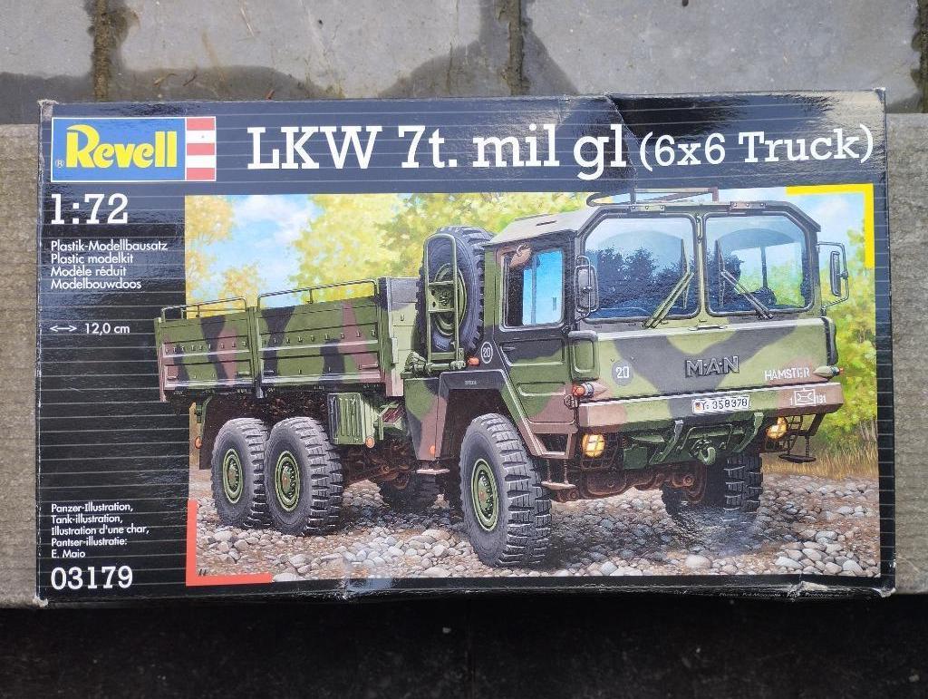 LKW 7t. mil gl (6x6 Truck) Revell  03179, Neuf, Camion, 1:50 ou moins, Enlèvement ou Envoi