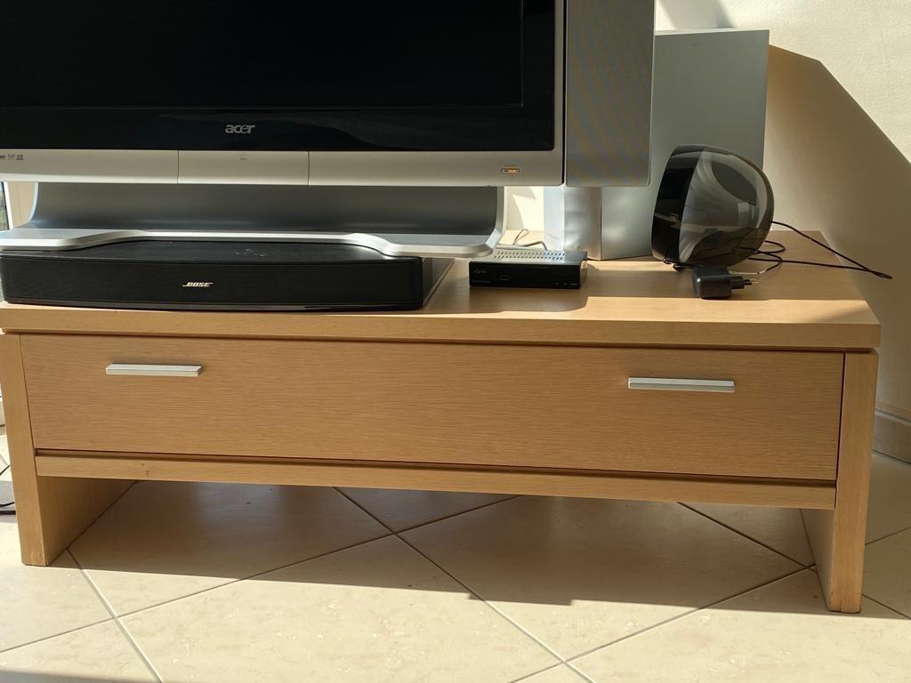 lage tv kast, Ophalen, Overige materialen, Gebruikt, 100 tot 150 cm