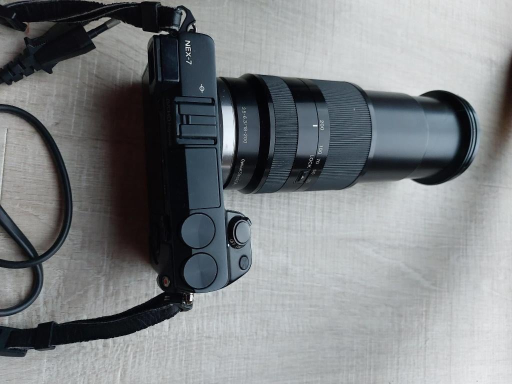 SONY SYSTEEMCAMERA NEX-7 24.3  Digital Camera ++ Sony LENS, TV, Hi-fi & Vidéo, Appareils photo numériques, Comme neuf, Compact