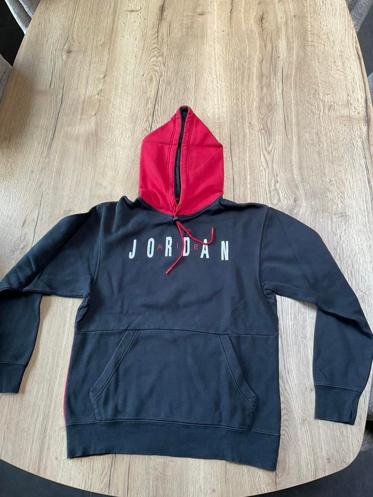 Hoodie nike jordan maat m, Ophalen of Verzenden, Gedragen, Maat 48/50 (M), Zwart