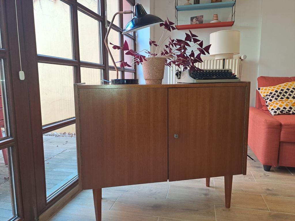 Petit meuble rétro vintage 74h x 35p x 90l, Maison & Meubles, Enlèvement
