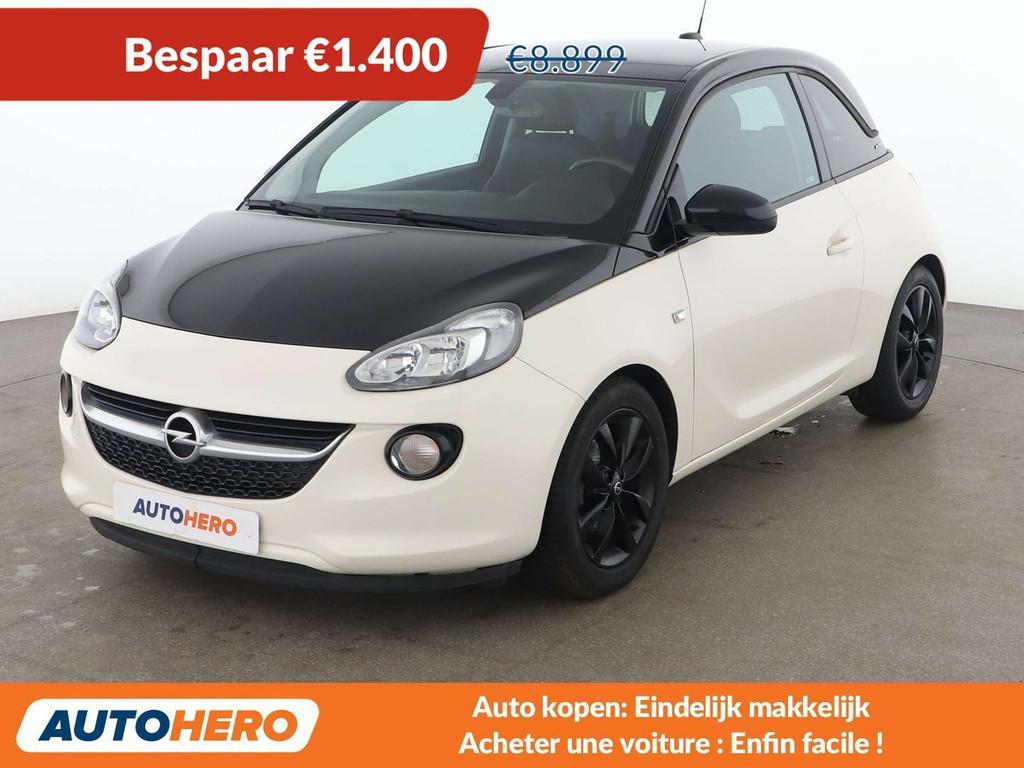 Opel ADAM 1.2 Black Jack (année de construction 2017), Autos, Opel, Interruption de démarrage, 69 ch, Boîte manuelle, 1229 cm³
