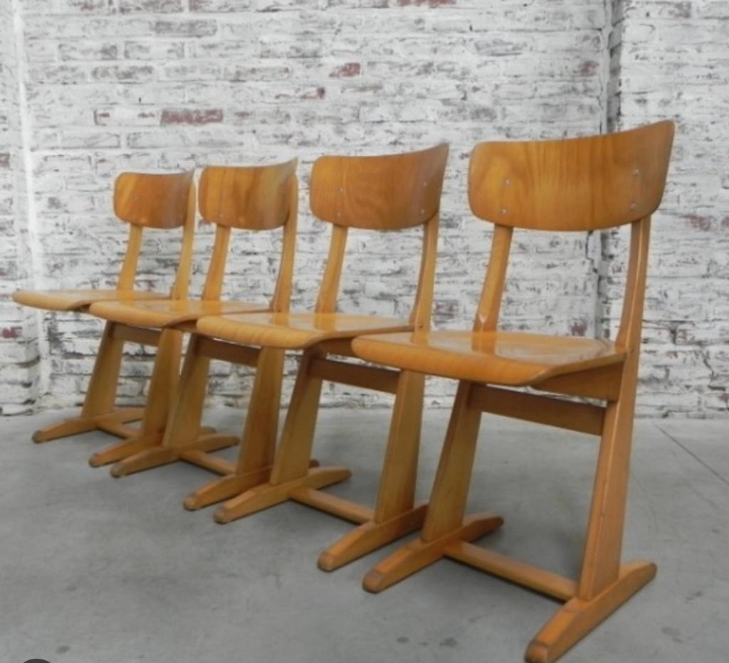 vintage Casala stoelen grote partij, Ophalen