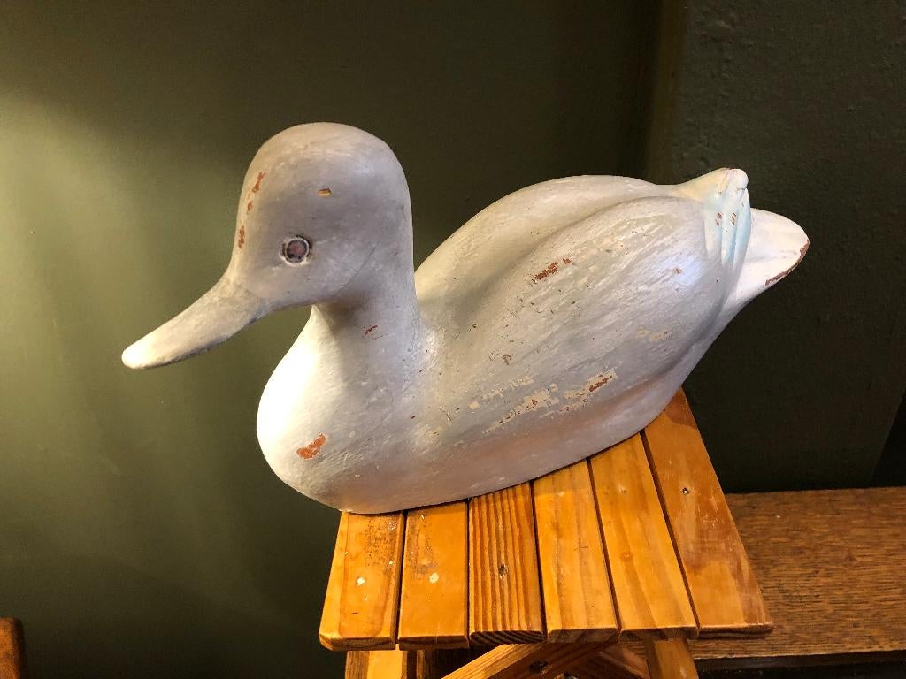 Oud Houten Brocante Lokeend., Antiek en Kunst, Ophalen of Verzenden