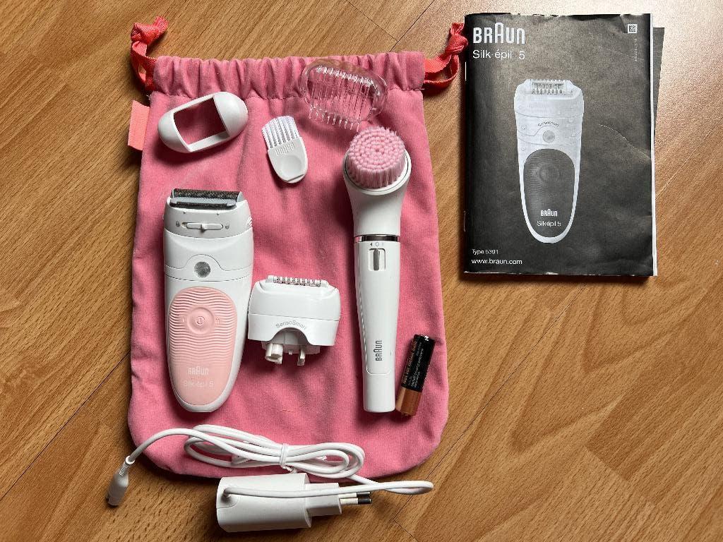 Epilateur BRAUN Silk Epil 5 - Beauty Set 5 en 1, Electroménager, Enlèvement ou Envoi, Comme neuf, Rasage ou Épilation