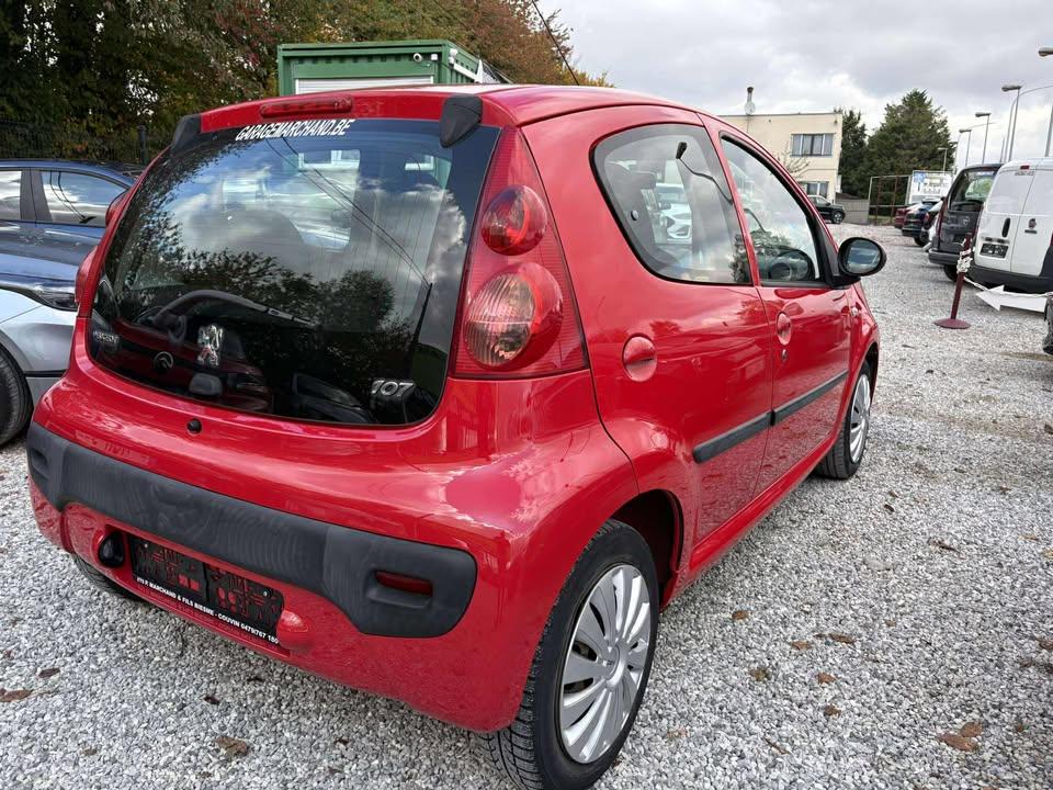 Peugeot 107, Rouge, Achat, 54 ch, Entreprise