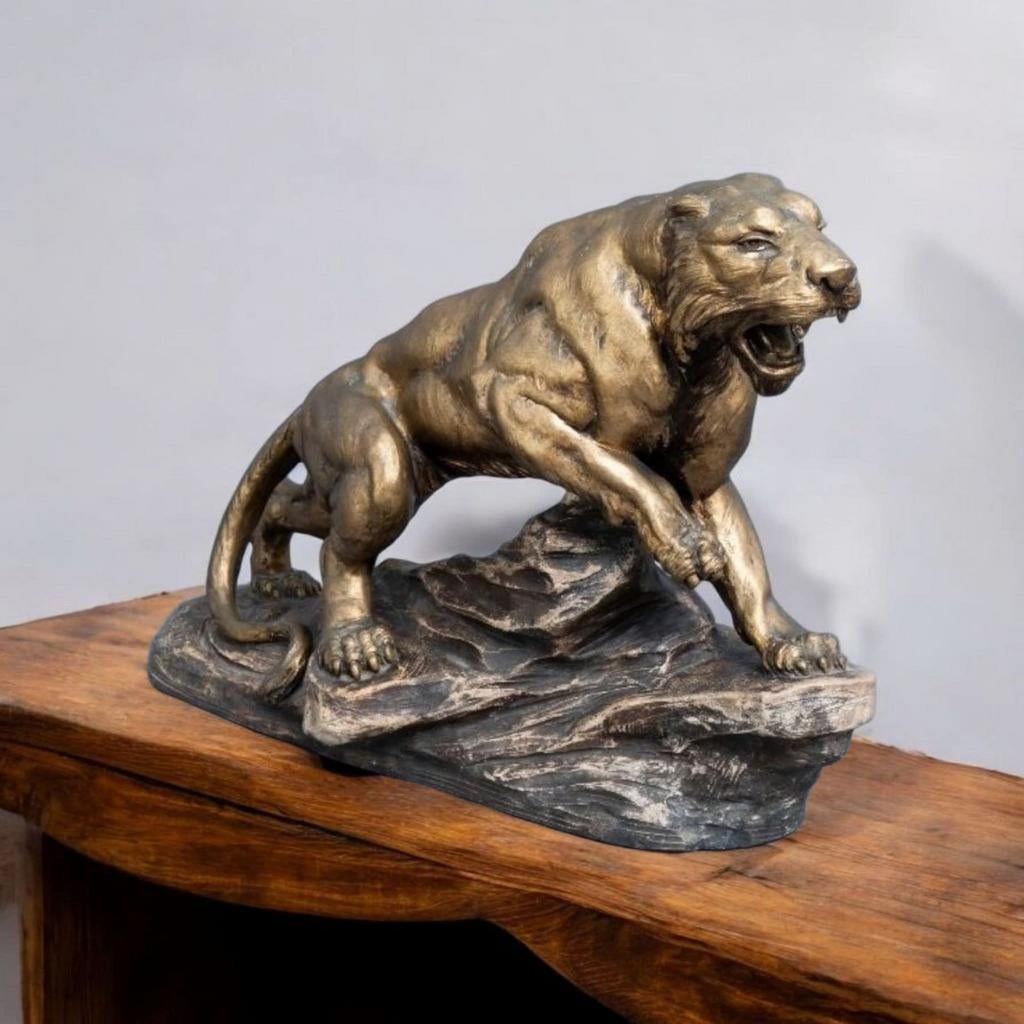 Panter op rots, Ophalen