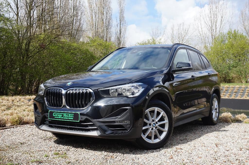 BMW X1 10/2020 56000KM AUTOMAAT LEDER, Auto's, BMW, 4 deurs, 1498 cc, Zwart, Leder