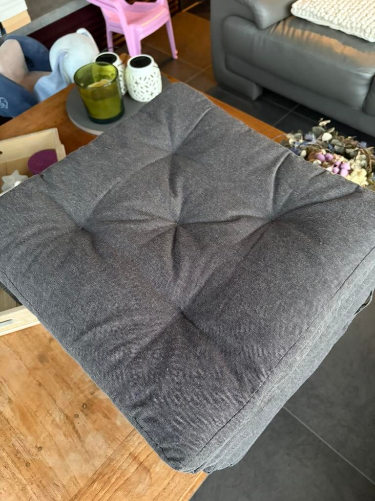Coussin de chaise - coussin de chaise de jardin - 8 pièces, Enlèvement, Comme neuf