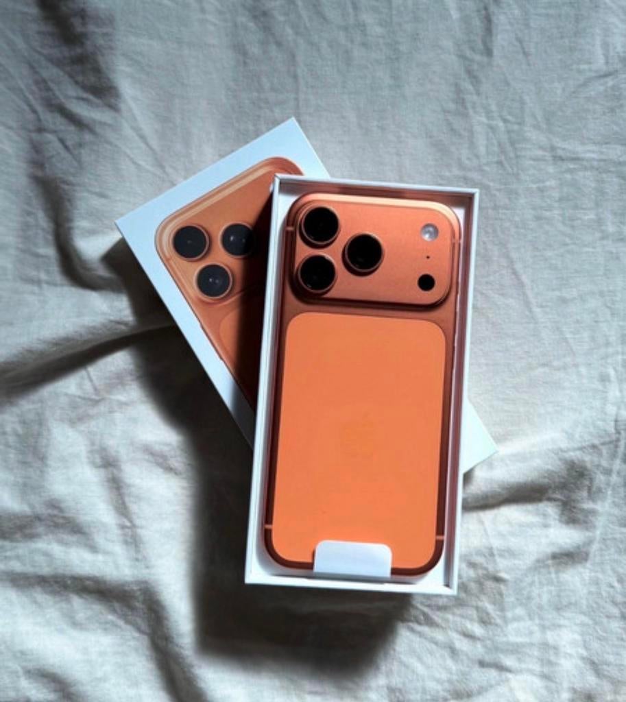 iPhone 17 Pro Max 1 To Orange – Neuf, Batterie 100 %, Enlèvement ou Envoi, Comme neuf