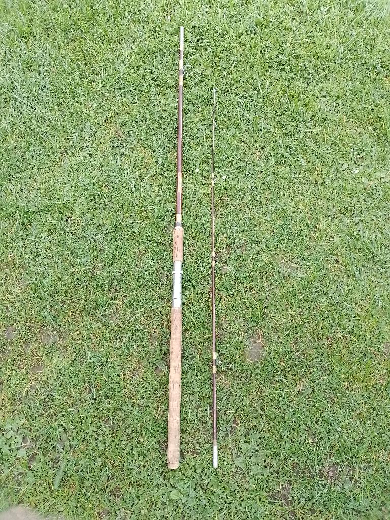 vintage volglas glasvezel werphengel 2m50, Ophalen, Gebruikt, Werphengel