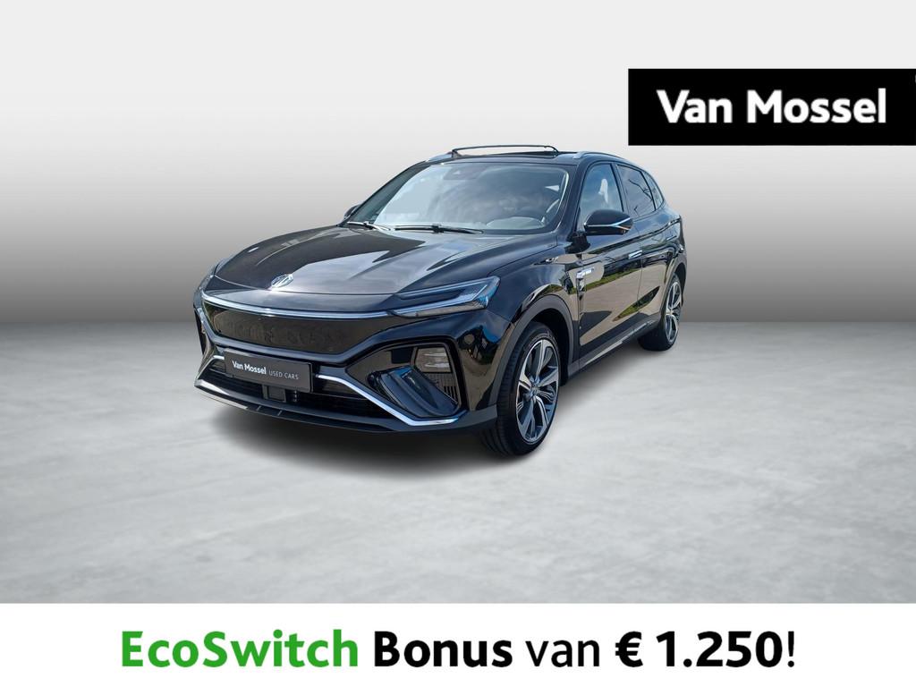 MG Marvel R Luxury 70 kWh, Auto's, MG, Automaat, https://public.car-pass.be/vhr/ce4906c4-4c13-4058-8a83-8740cd03c7c0, Zwart, 5 zetels