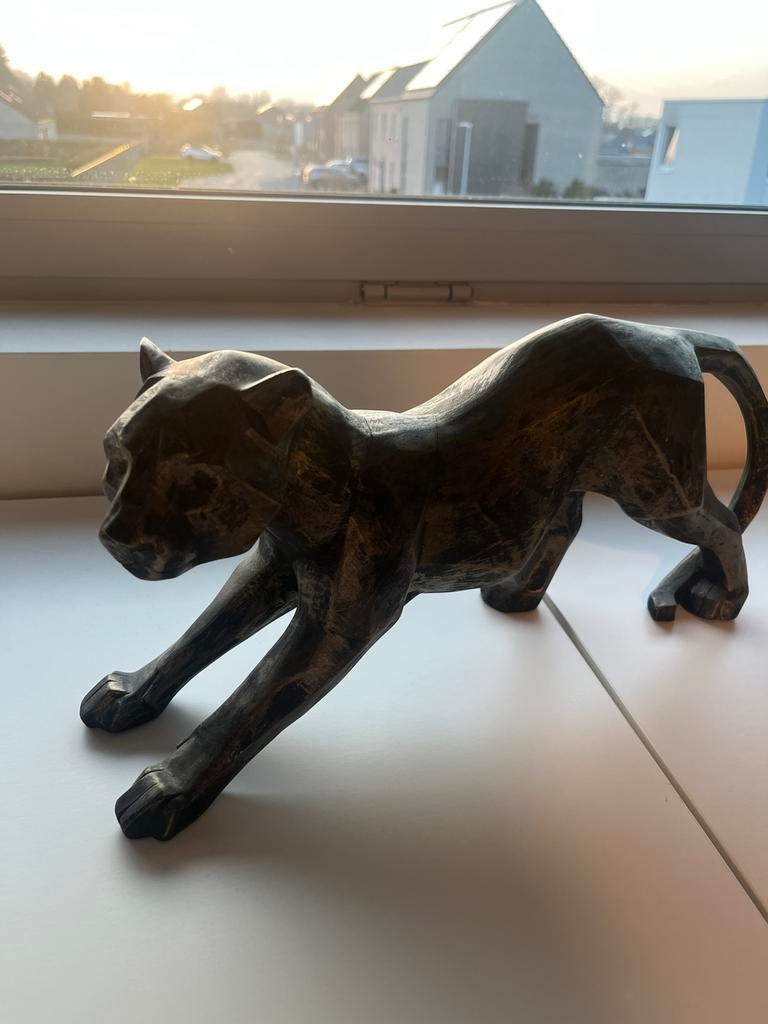 Modern beeld/ontwerp jaguar, Ophalen, Zo goed als nieuw