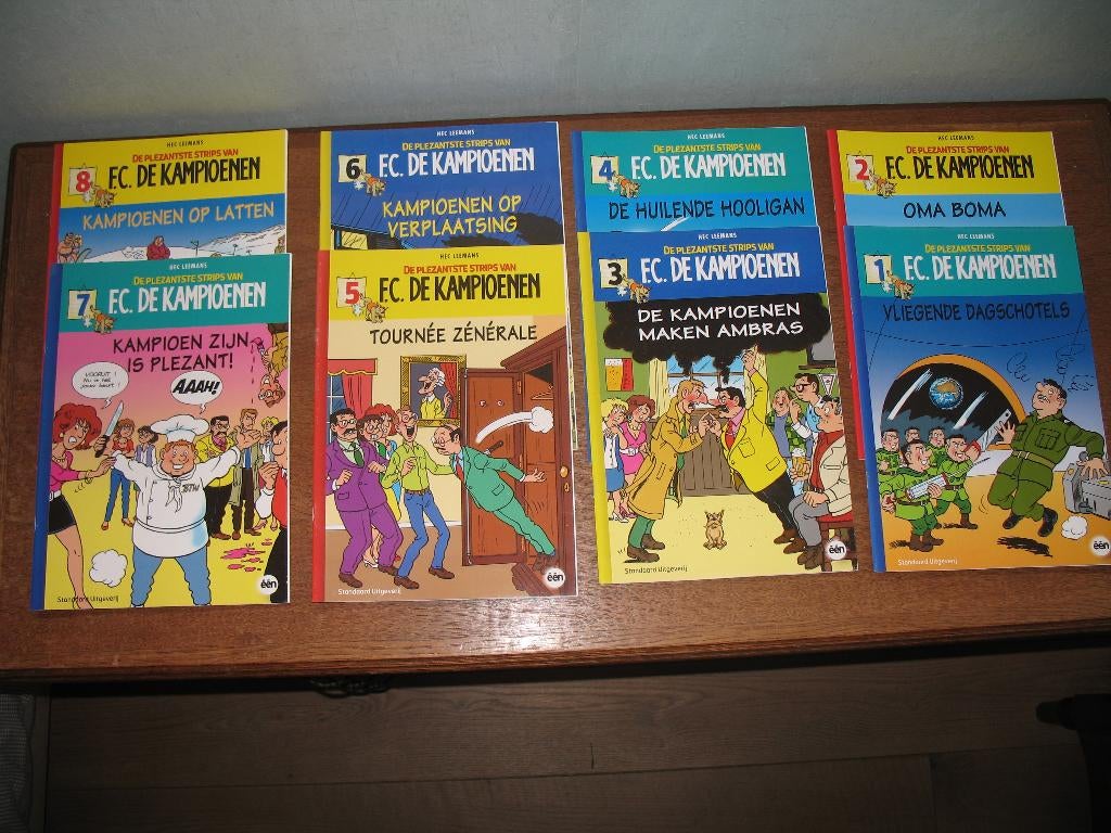 De plezantste strips van F.C. De Kampioenen, complete reeks, Boeken, Complete serie of reeks, Ophalen of Verzenden, Nieuw