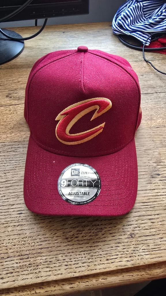 Cleveland Cavaliers New Era Red 9 Forty pet, Nieuw, Pet, New era, One size fits all