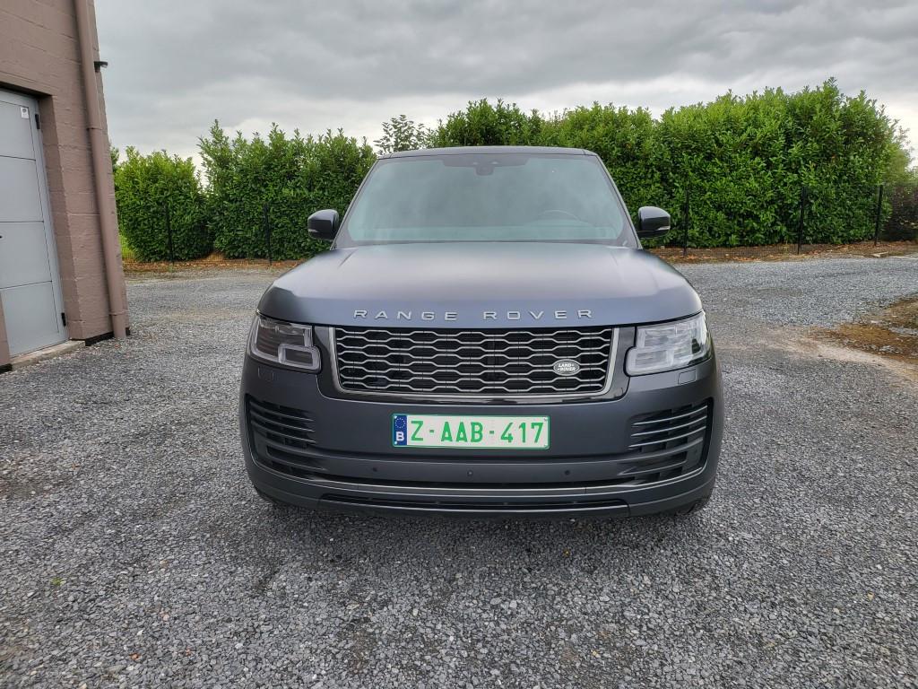 Range Rover Vogue , LICHTE VRACHT , unieke kleurencombo !, Auto's, Land Rover, Automaat, 2993 cc, Blauw, Leder