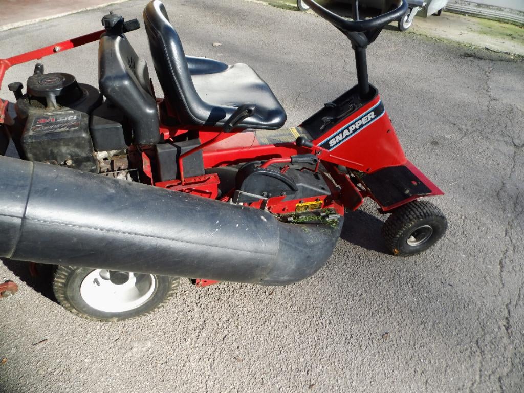 très bon tracteur tondeuse Snapper 13 cv, Moins de 90 cm, Fonction de mulching, SNAPPER, Enlèvement