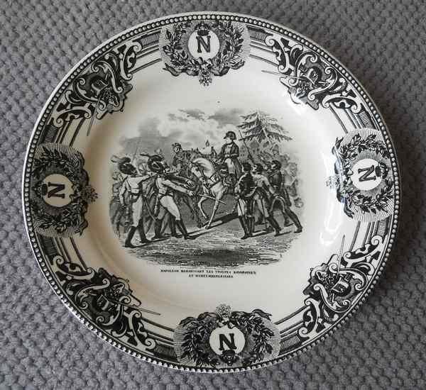 Assiette Boch Napoléon, Antiquités & Art, Enlèvement