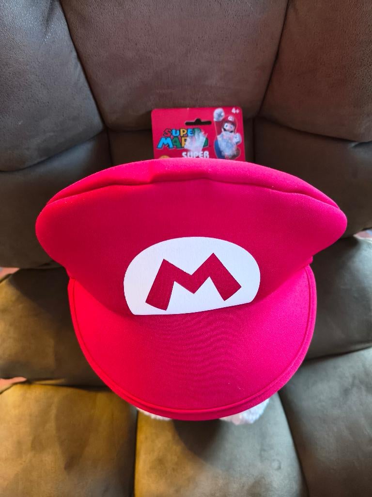 chapeau Super Mario original vintage chapeau Nintendo, Enlèvement ou Envoi, Neuf