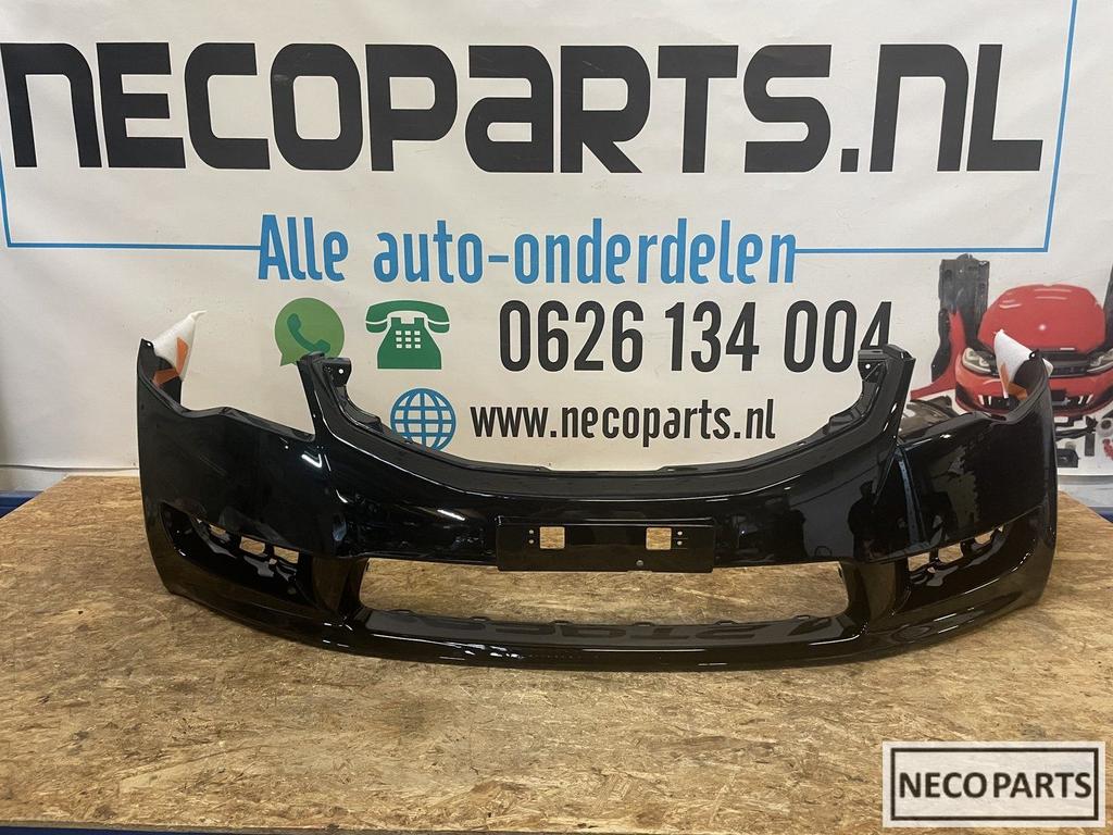 HONDA CIVIC BUMPER VOORBUMPER ORIGINEEL IN KLEUR ZWART, Honda, -, Utilisé, -