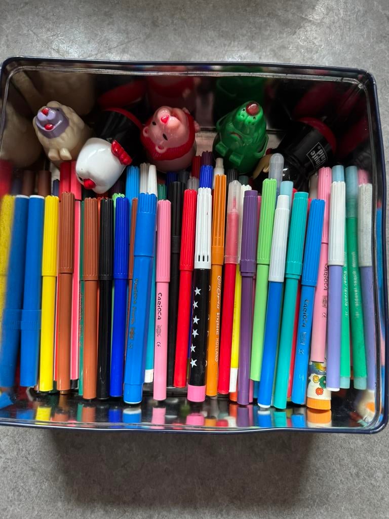 100 stiften, Hobby & Loisirs créatifs, Dessin, Enlèvement ou Envoi, Comme neuf