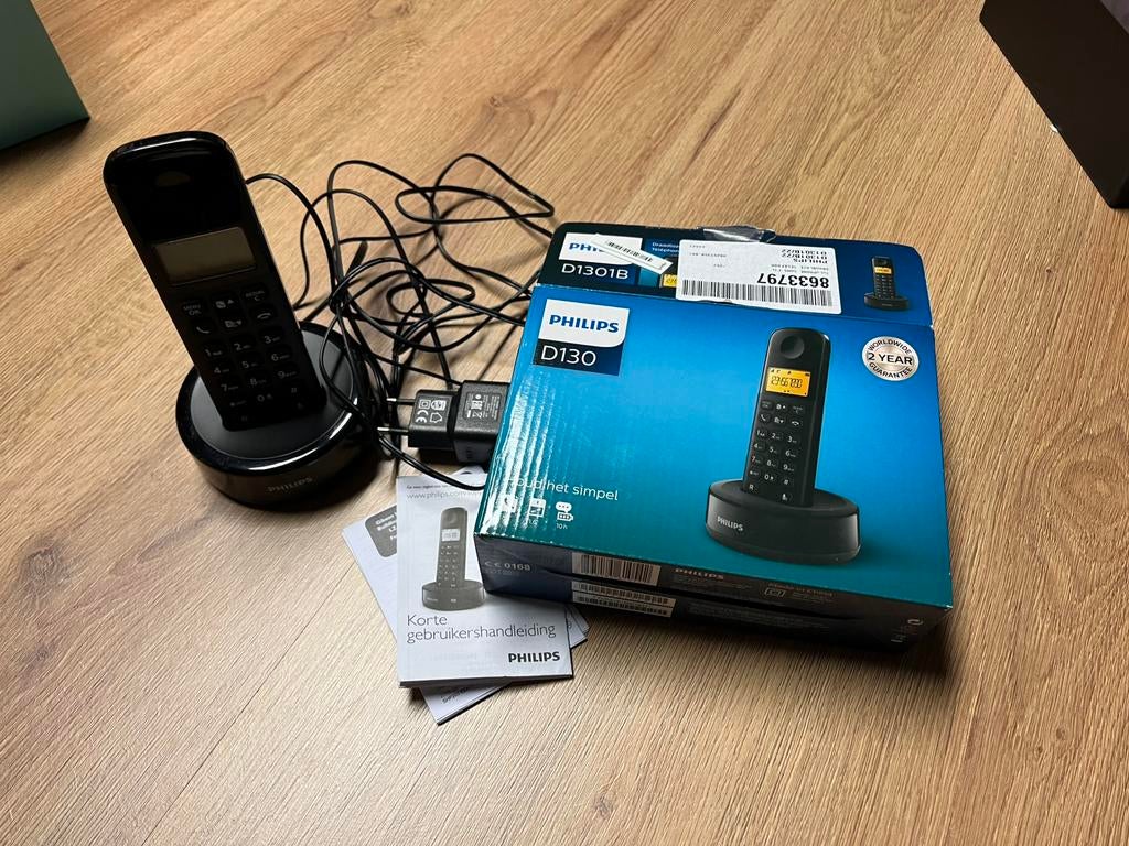 Nouveau téléphone portable de marque Philips D130, Télécoms, Téléphones fixes | Combinés & sans fil, Enlèvement ou Envoi, Neuf
