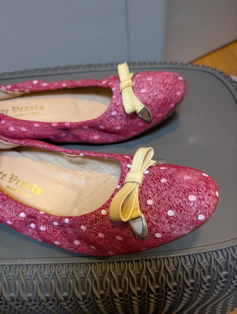 Platte damesschoenen maat 39 gedragen, ANDERE, Dansschoenen, Ophalen of Verzenden, Gedragen