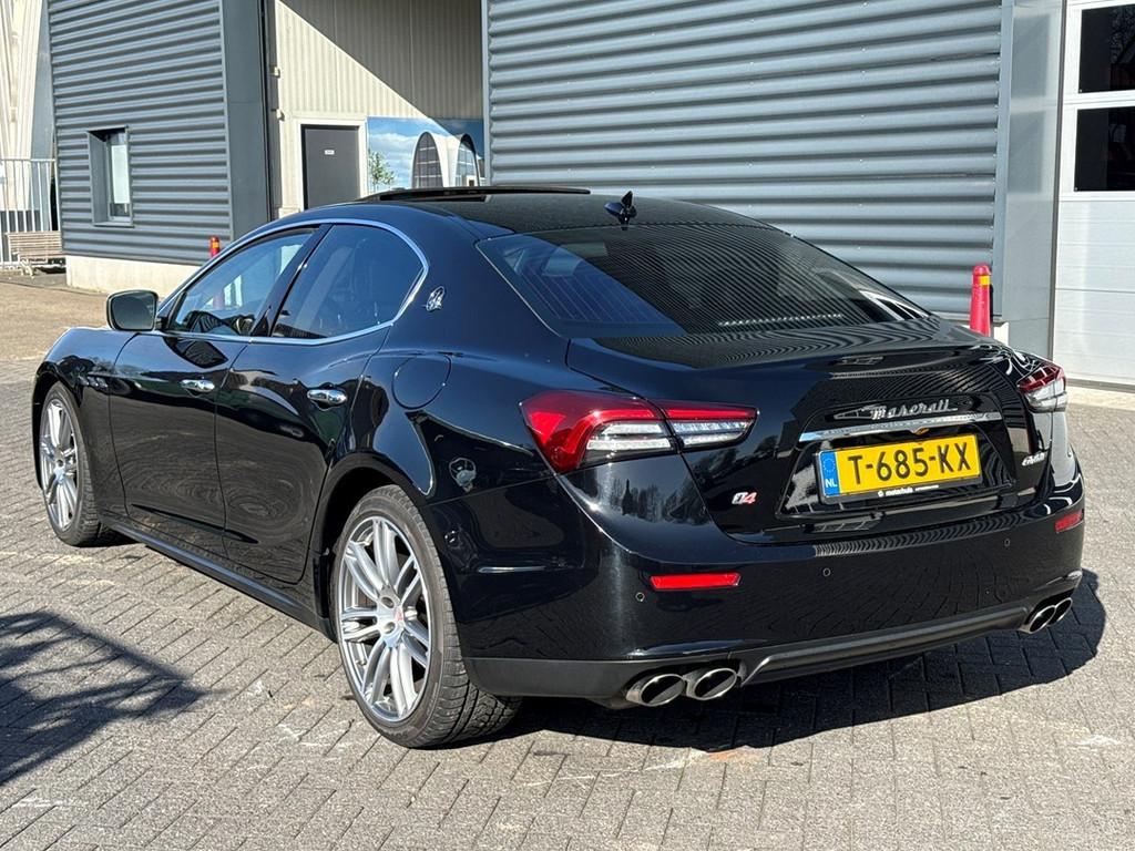 Maserati Ghibli 3.0 S V6 Q4, Carplay, Memory seat, Panoramad, Auto's, Maserati, Automaat, Gebruikt, Zwart, Zwart