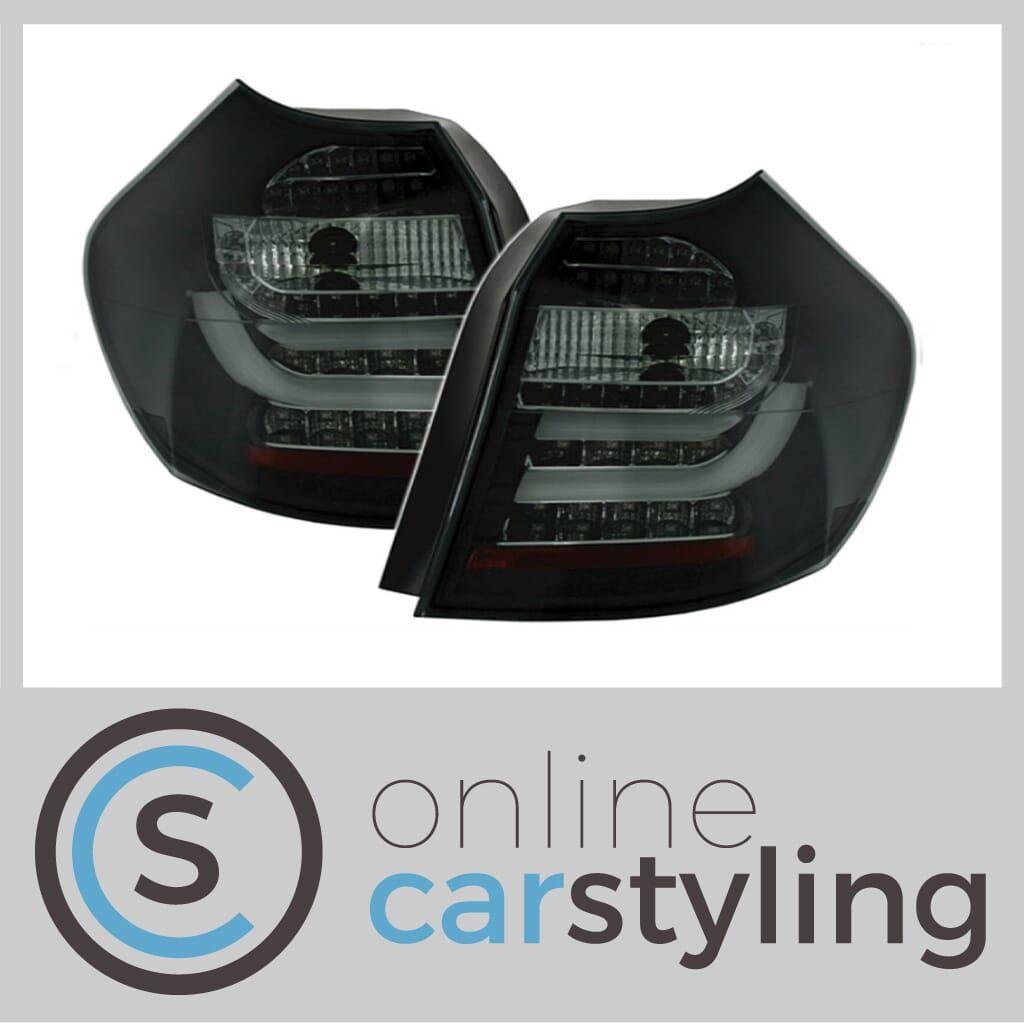 LED Achterlichten BMW 1-Serie E81 / E87 Zwart Lightbar Desig, Auto-onderdelen, -, -, Nieuw, Ophalen of Verzenden