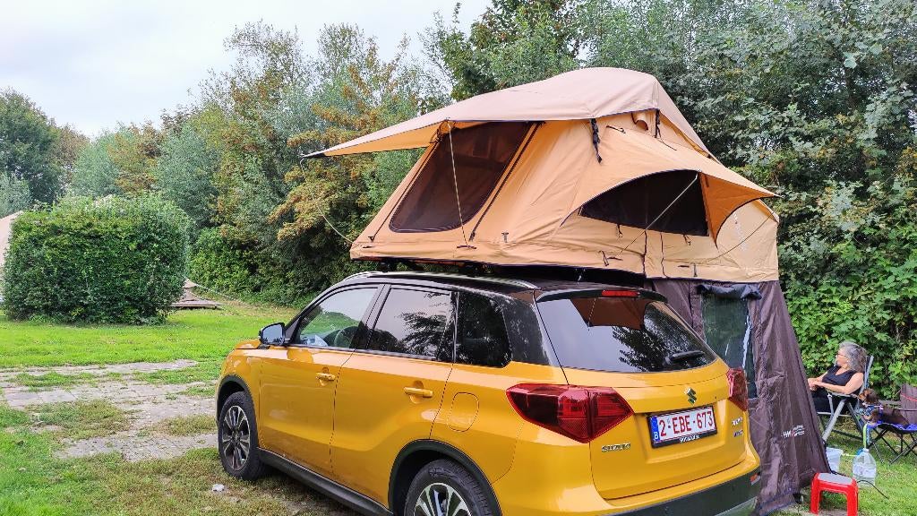 TENTE DE TOIT DTBDOUTDOOR, Caravanes & Camping, Tentes, jusqu'à 2, Comme neuf, Enlèvement