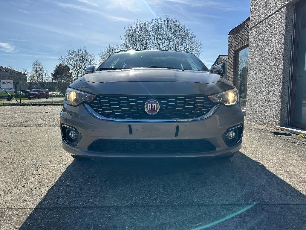 Fiat Tipo 1.3 Diesel 2019 Adblue, Auto's, Fiat, Voorwielaandrijving, Stof, 4 cilinders, Beige