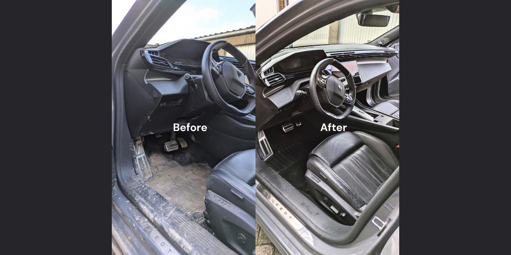 Nettoyage de voiture sur rendez-vous | Intérieur + extérieur, Enlèvement