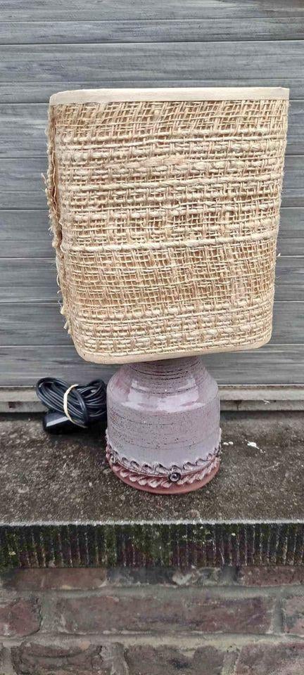 lampe en dour monogramme marie henriette bataille, Antiquités & Art, Enlèvement ou Envoi