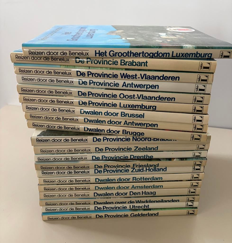 20delige reeks “Reizen door de Benelux”, Boeken, Ophalen