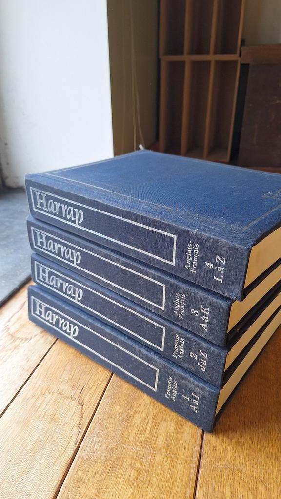 Harrap dictionnaire Français-Anglais/Anglais Français avec, Enlèvement, Anglais