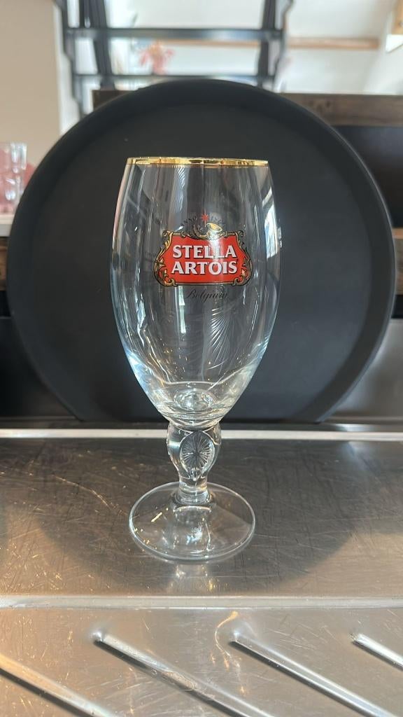 21 Stella bierglazen 33cl, Verzamelen, Ophalen of Verzenden, Zo goed als nieuw, Bierglas