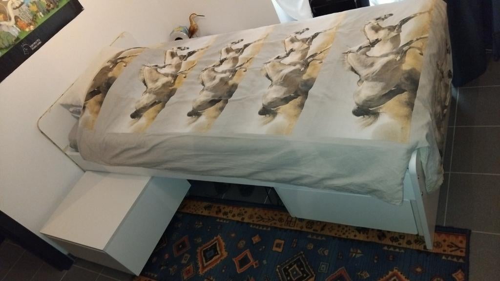 Lit ikea série SLAKT 1 personne., Maison & Meubles, Enlèvement