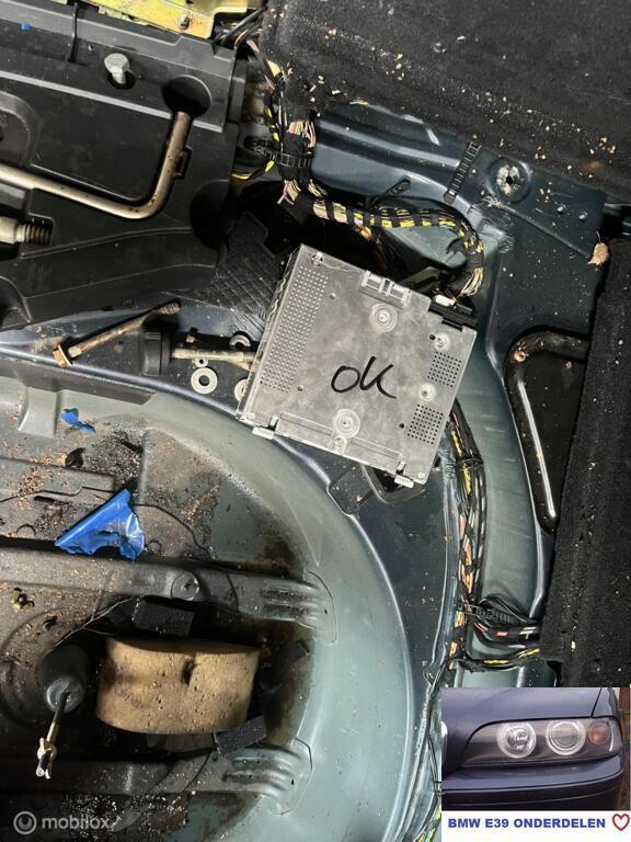 BMW E39 radio BM54 Becker voor combi met navi., Autos : Pièces & Accessoires, Électronique & Câbles, BMW, Utilisé, Enlèvement ou Envoi