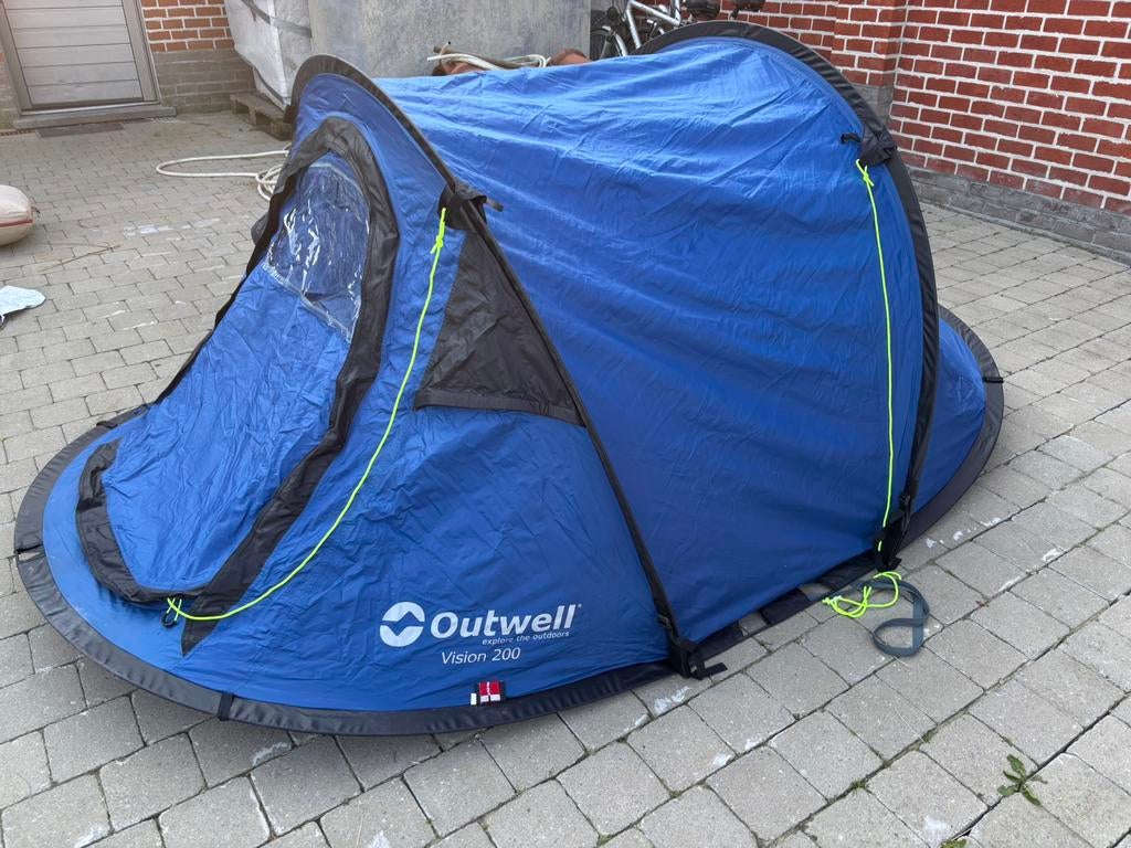 2 seconds tent in nieuwstaat, Caravans en Kamperen, Ophalen, Zo goed als nieuw