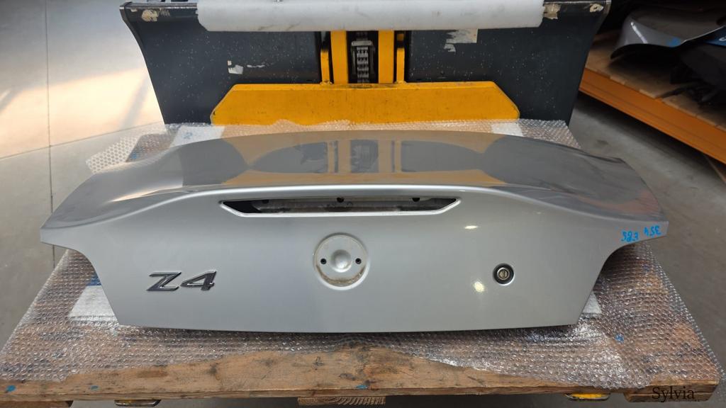 Achterklep kofferklep BMW Z4 E85 Titansilber metallic 354 41, Arrière, -, Haillon arrière, Utilisé