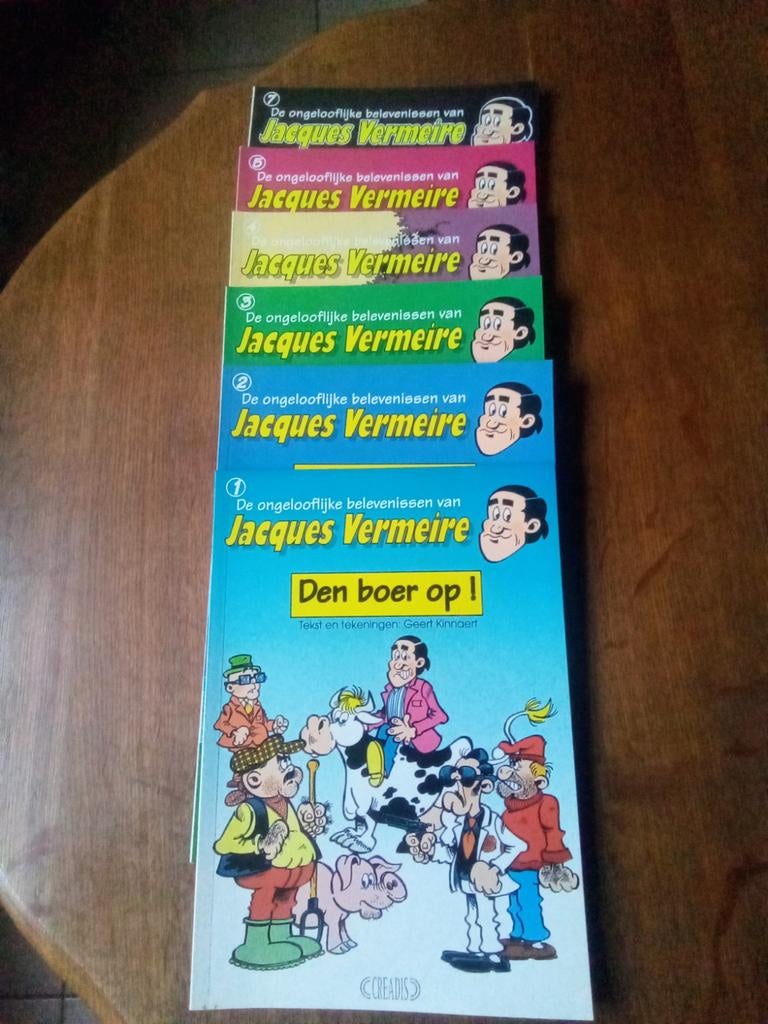 Strips Jacques Vermeire (1993), Ophalen of Verzenden