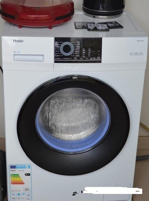 Machine à Laver HAIER, 1200 à 1600 tours, 6 à 8 kg, Chargeur frontal, Enlèvement