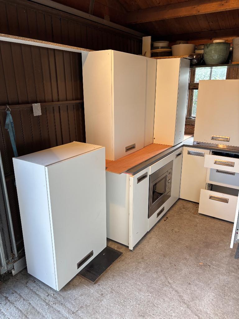 Keuken, Granit ou Pierre, Comme neuf, Enlèvement, Blanc