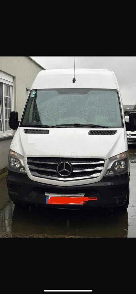 À vendre : Mercedes Sprinter utilitair, Auto's, 4 deurs, Wit, Mercedes-Benz, Particulier