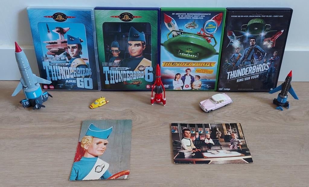 Thunderbirds (ook los te koop, zie prijslijst), Verzamelen, Speelgoed, Verzenden, Zo goed als nieuw