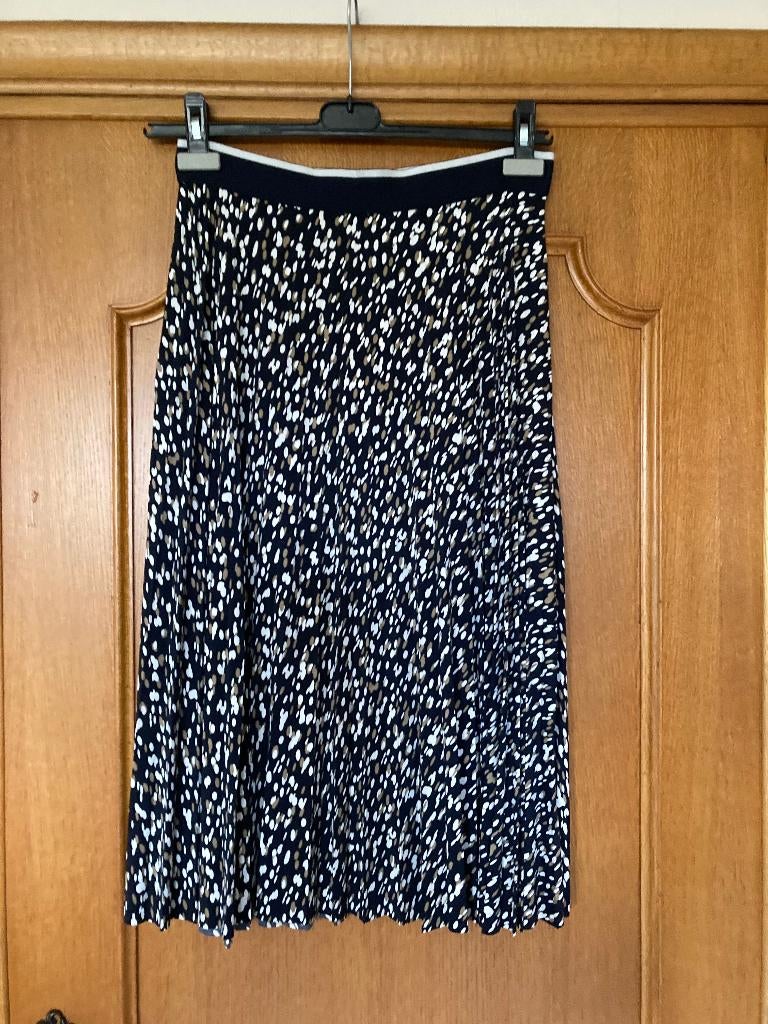 Lange rok (zwart, wit en beige) NIEUW, Tom Tailor, maat 38, Kleding | Dames, Rokken, Maat 38/40 (M), Zwart, Nieuw, Onder de knie