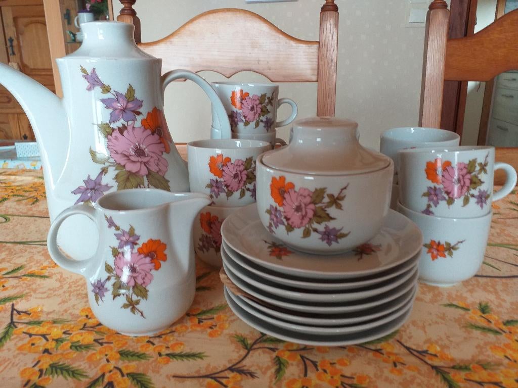 Service petit déjeuner porcelaine Bavaria Winterling, Maison & Meubles, Enlèvement, Porcelaine, Service complet