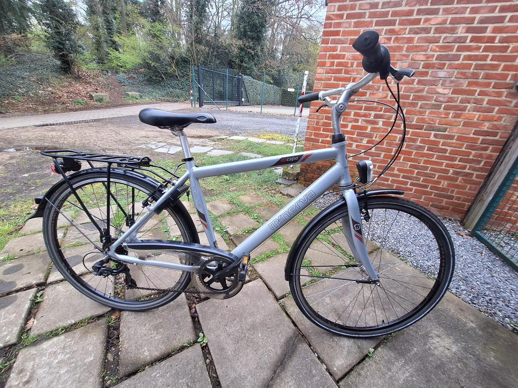 Heren stadsfiets Minerva dacapo aluminium, Fietsen en Brommers, Fietsen | Heren | Herenfietsen, Ophalen