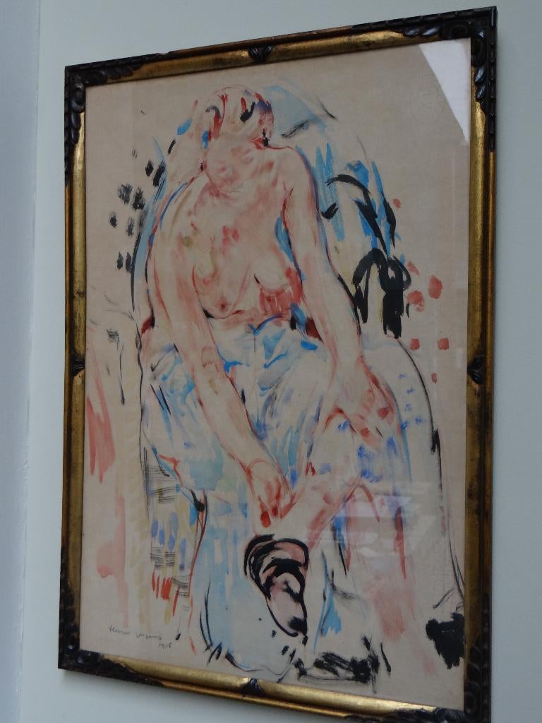 floris jespers aquarel 1916 ( topstuk ), Ophalen